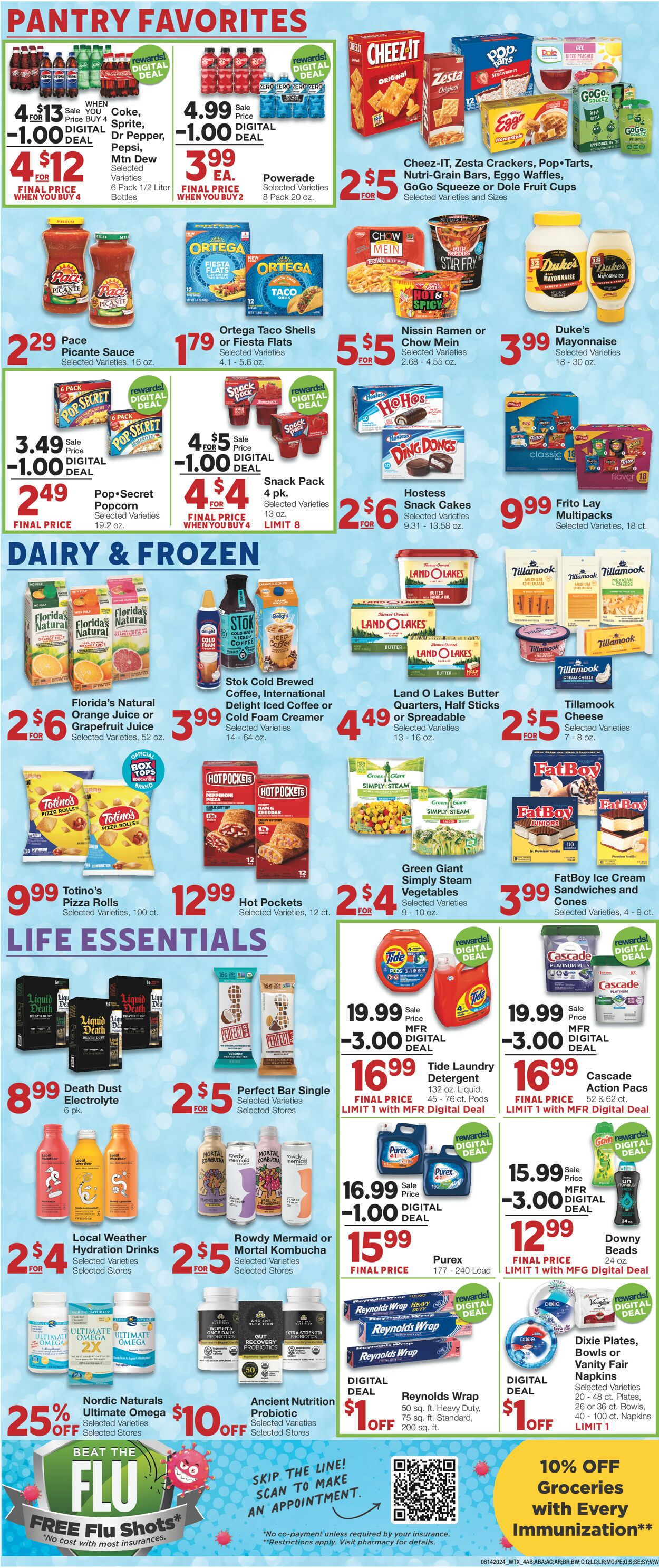 Catalogue United Supermarkets from 08/14/2024