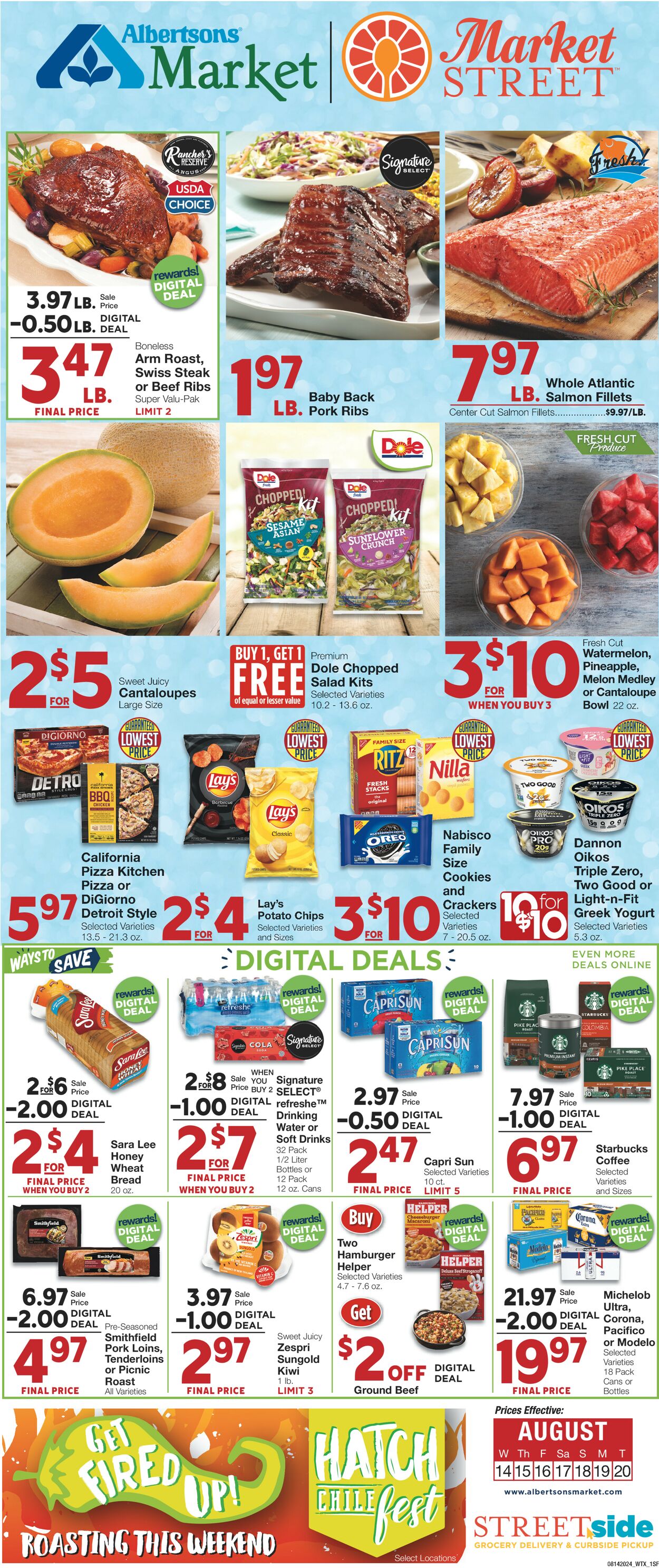 Catalogue United Supermarkets from 08/14/2024