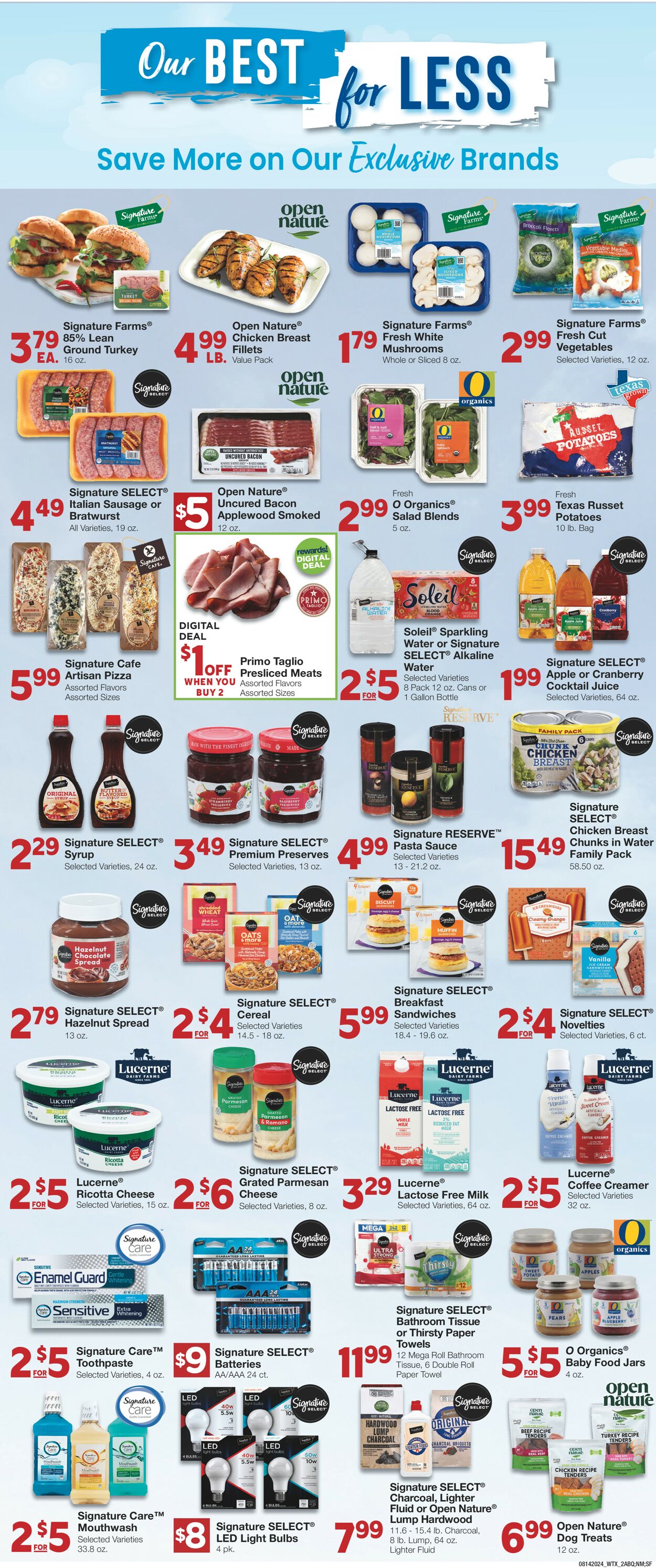 Catalogue United Supermarkets from 08/14/2024