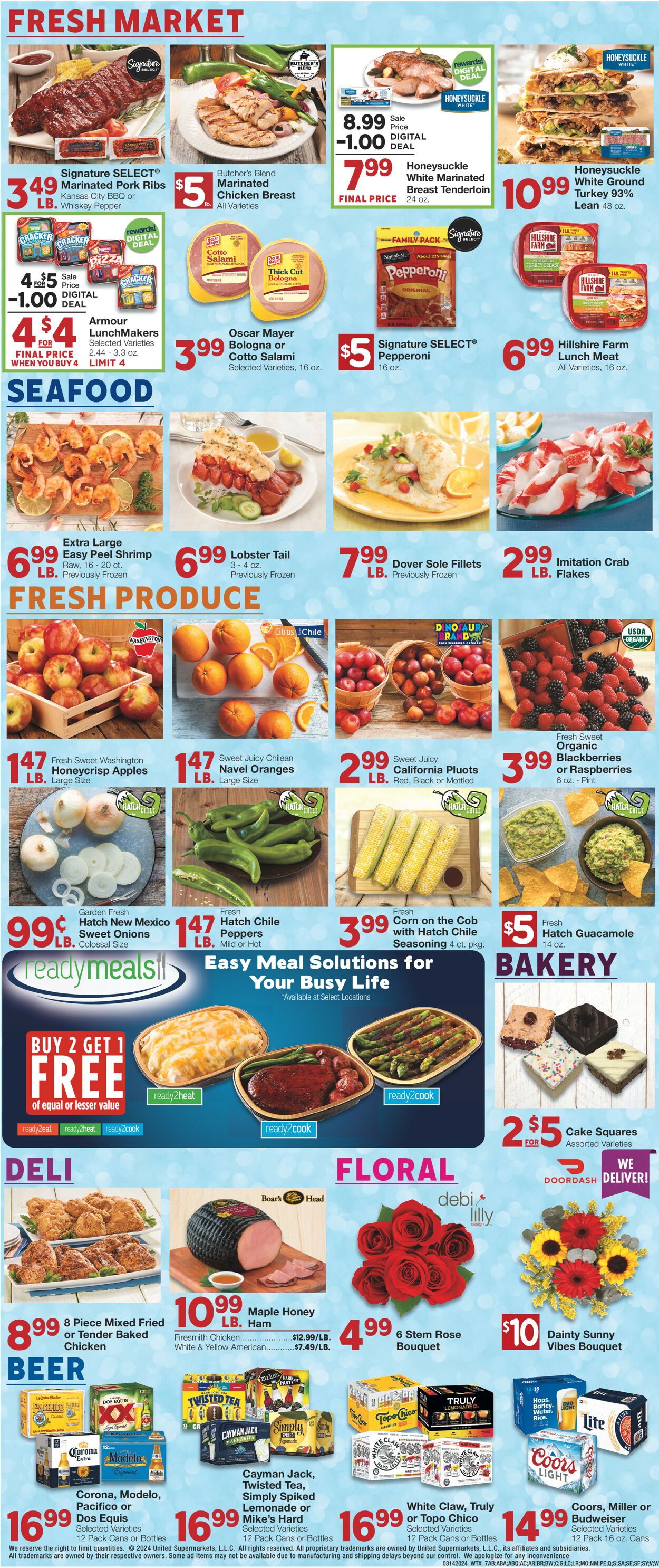 Catalogue United Supermarkets from 08/14/2024