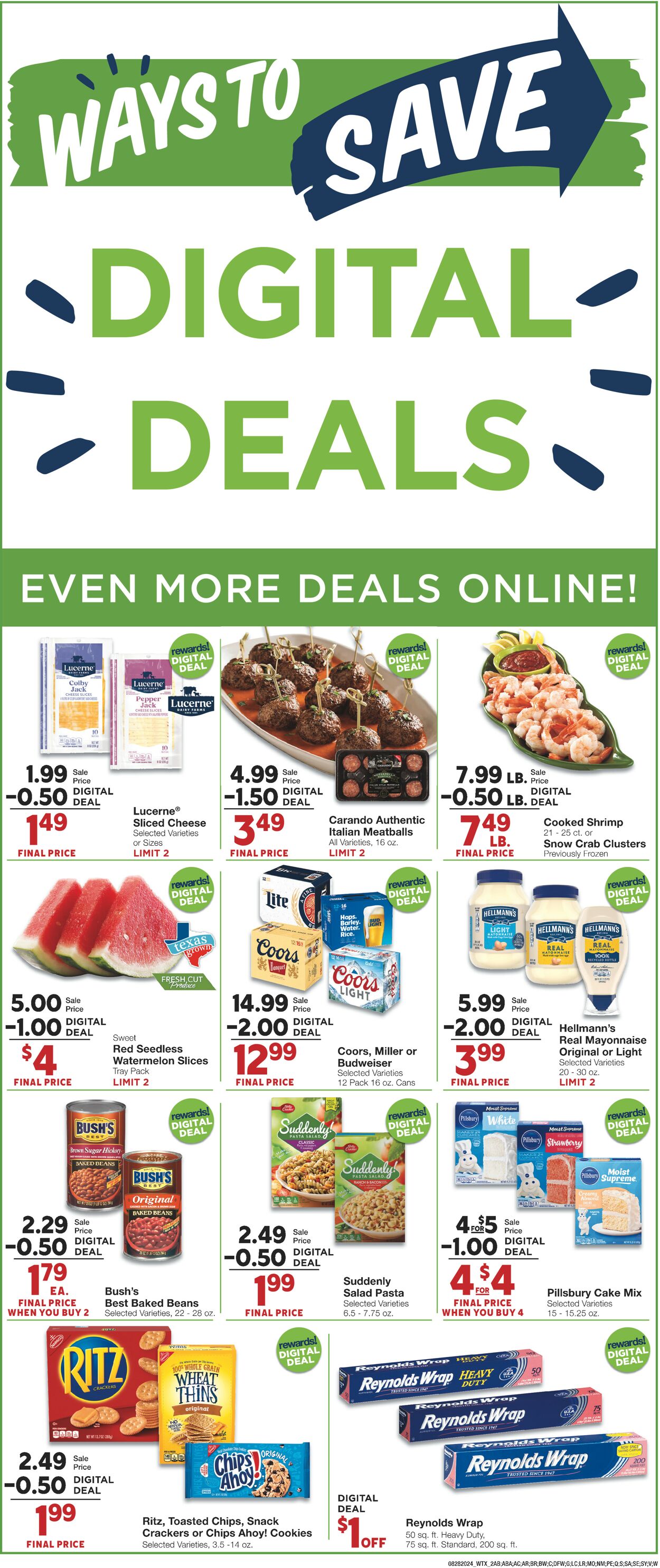 Catalogue United Supermarkets from 08/28/2024