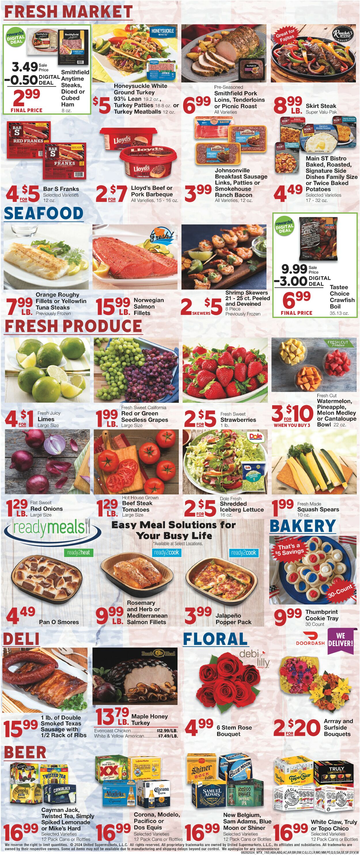 Catalogue United Supermarkets from 08/28/2024