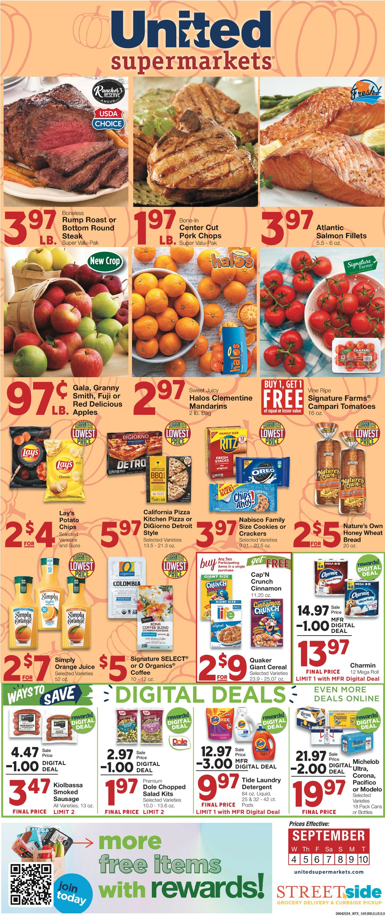 Catalogue United Supermarkets from 09/04/2024