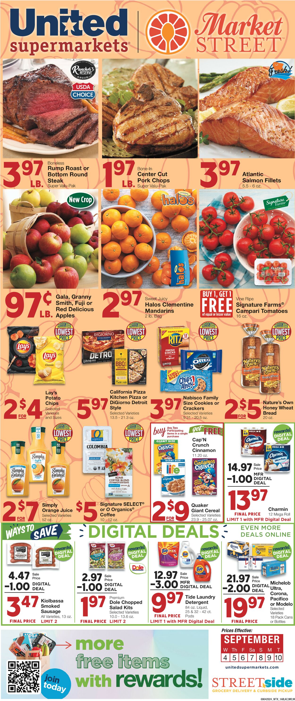 Catalogue United Supermarkets from 09/04/2024