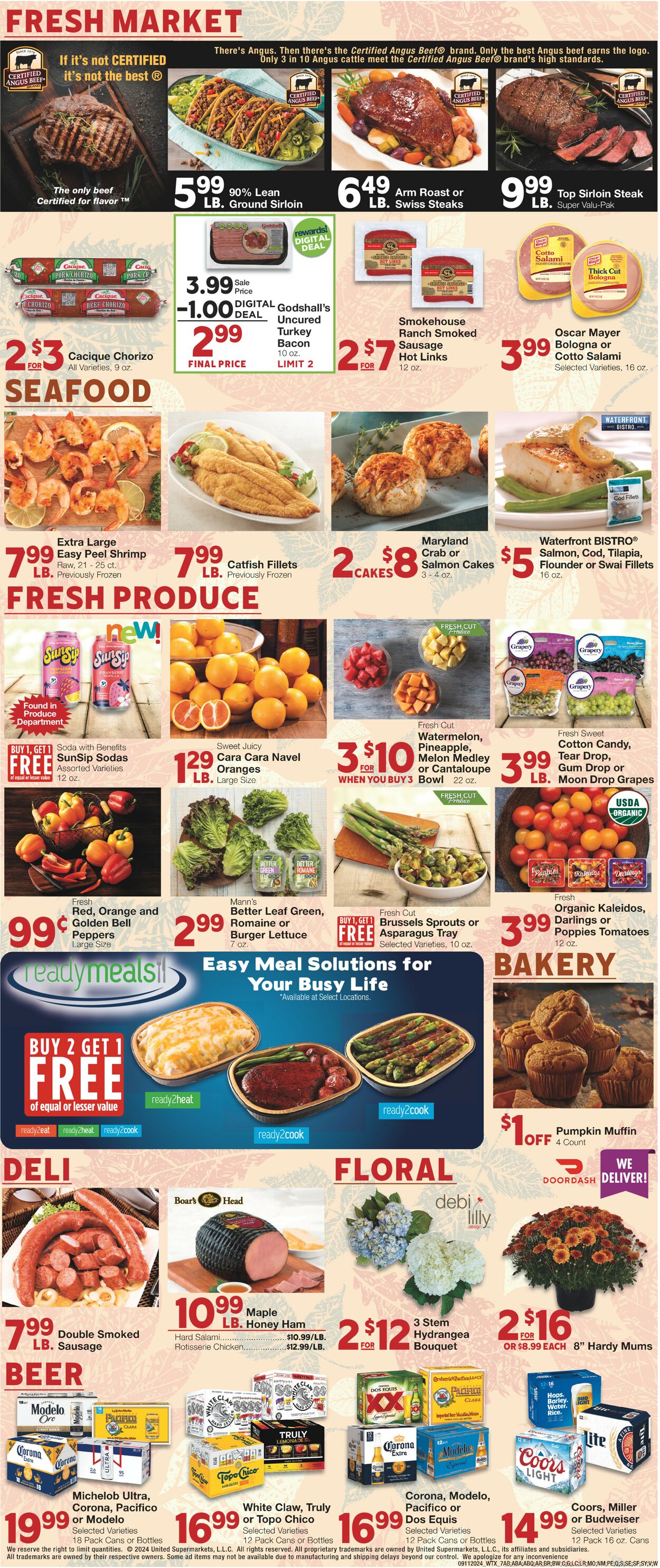 Catalogue United Supermarkets from 09/11/2024