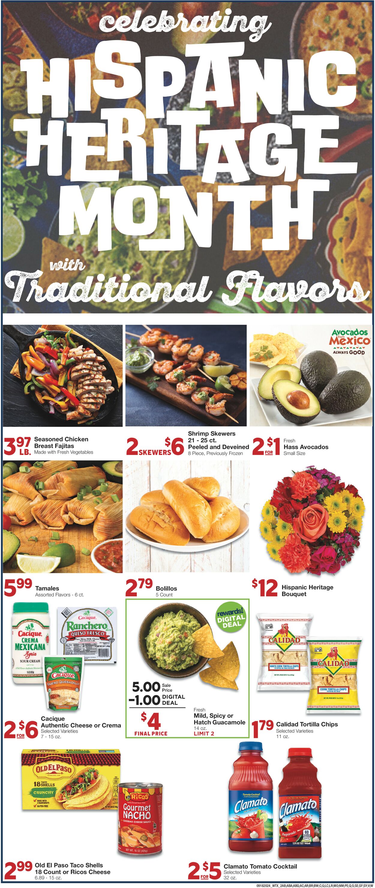 Catalogue United Supermarkets from 09/18/2024