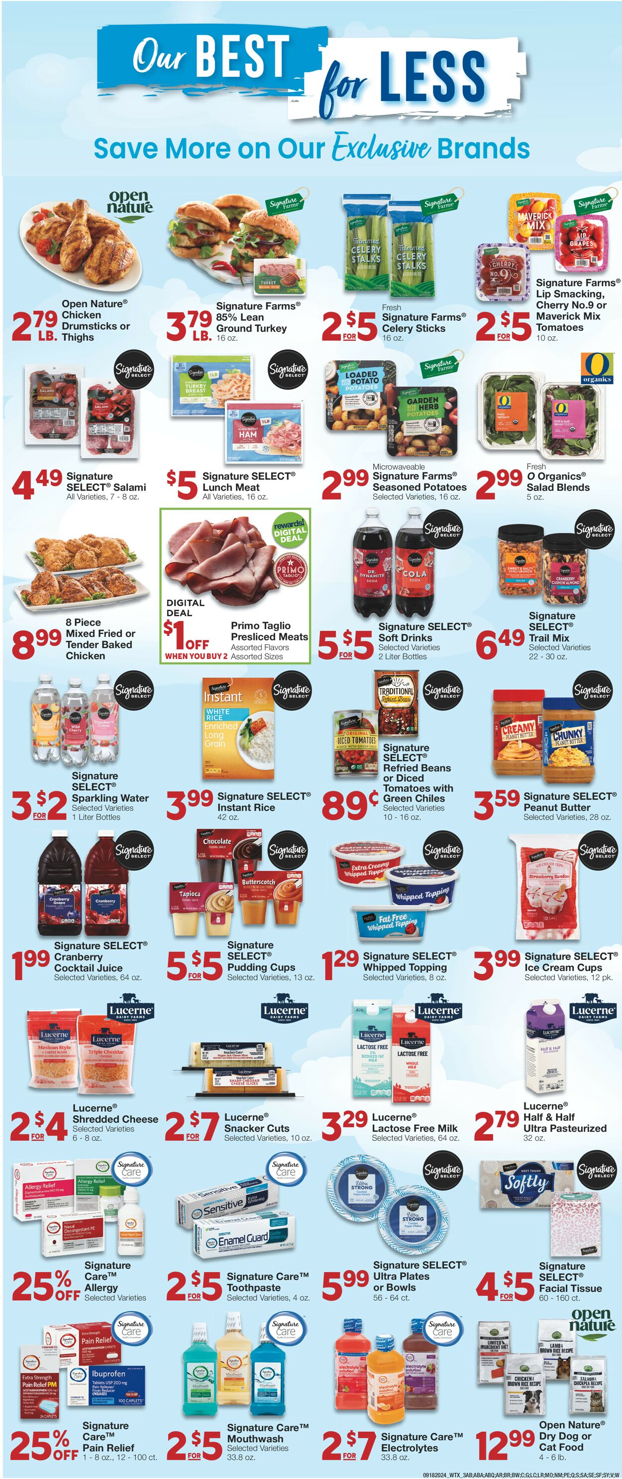 Catalogue United Supermarkets from 09/18/2024