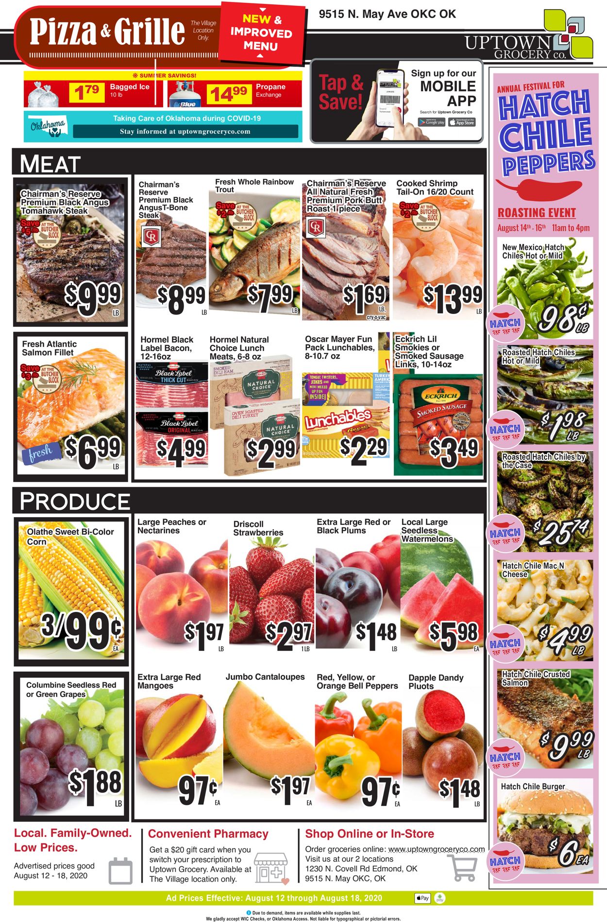 Catalogue Uptown Grocery Co. from 08/12/2020