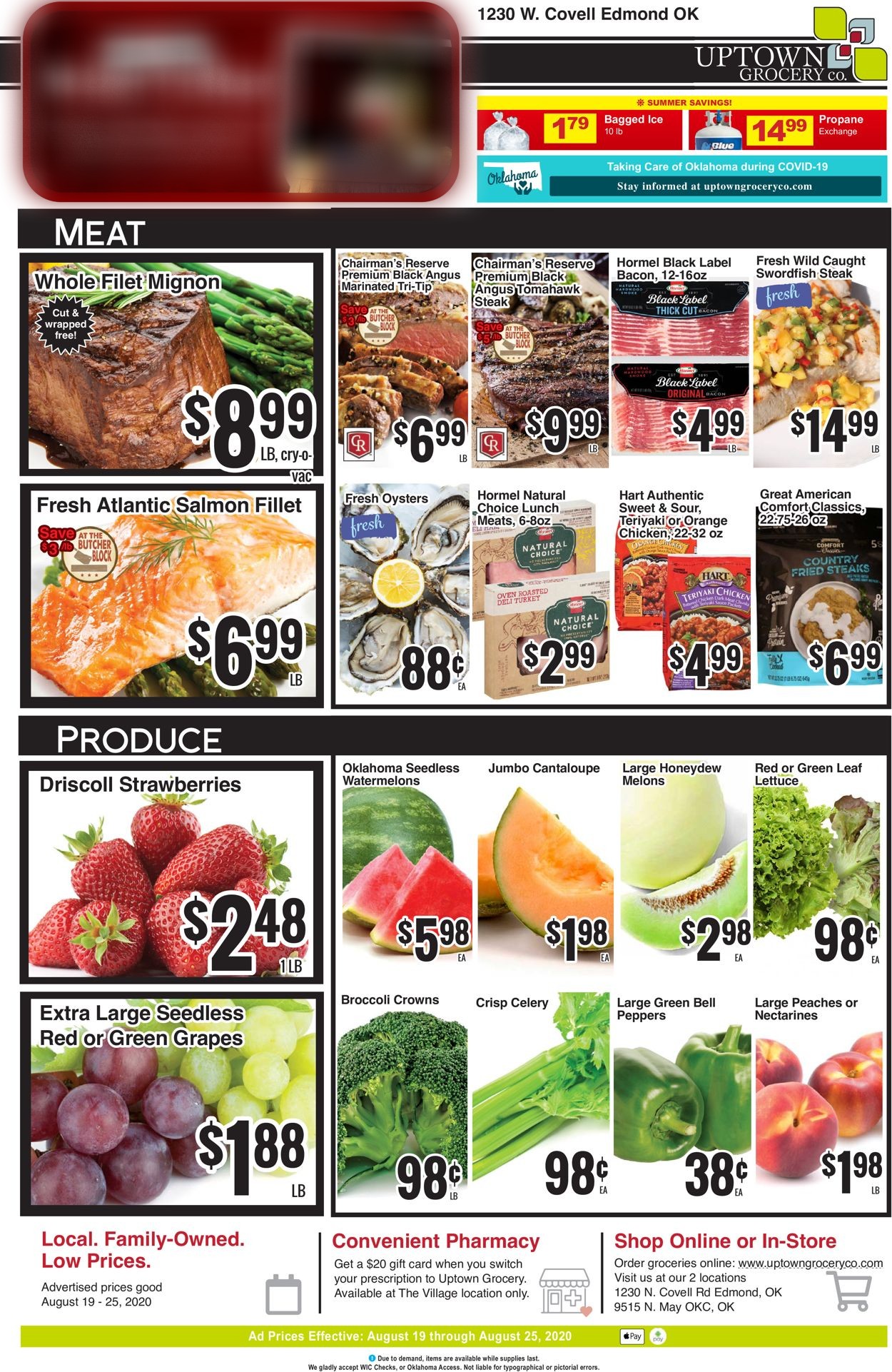 Catalogue Uptown Grocery Co. from 08/19/2020