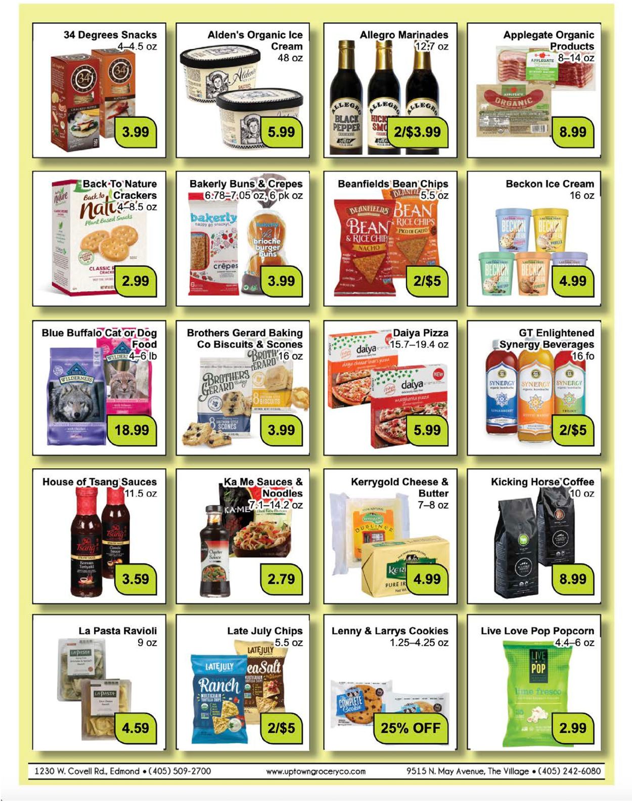 Catalogue Uptown Grocery Co. from 08/23/2020