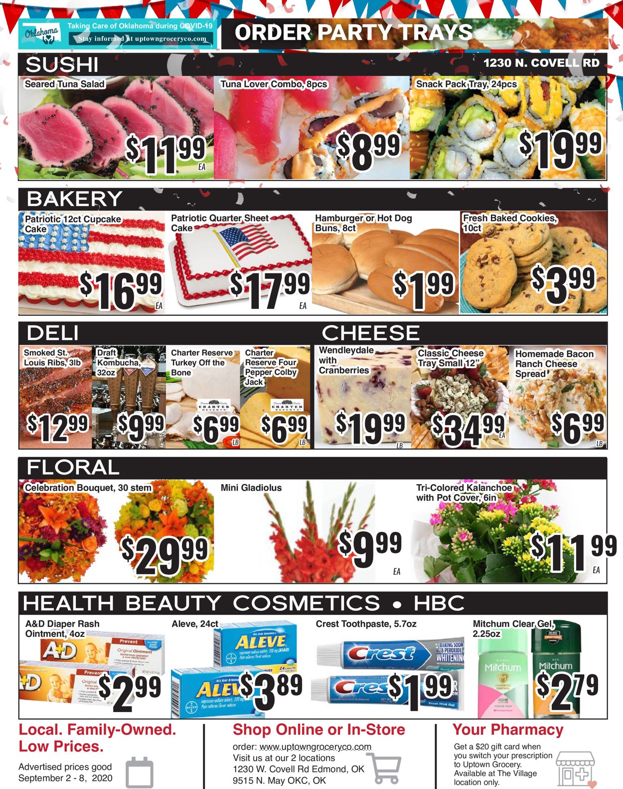 Catalogue Uptown Grocery Co. from 09/02/2020