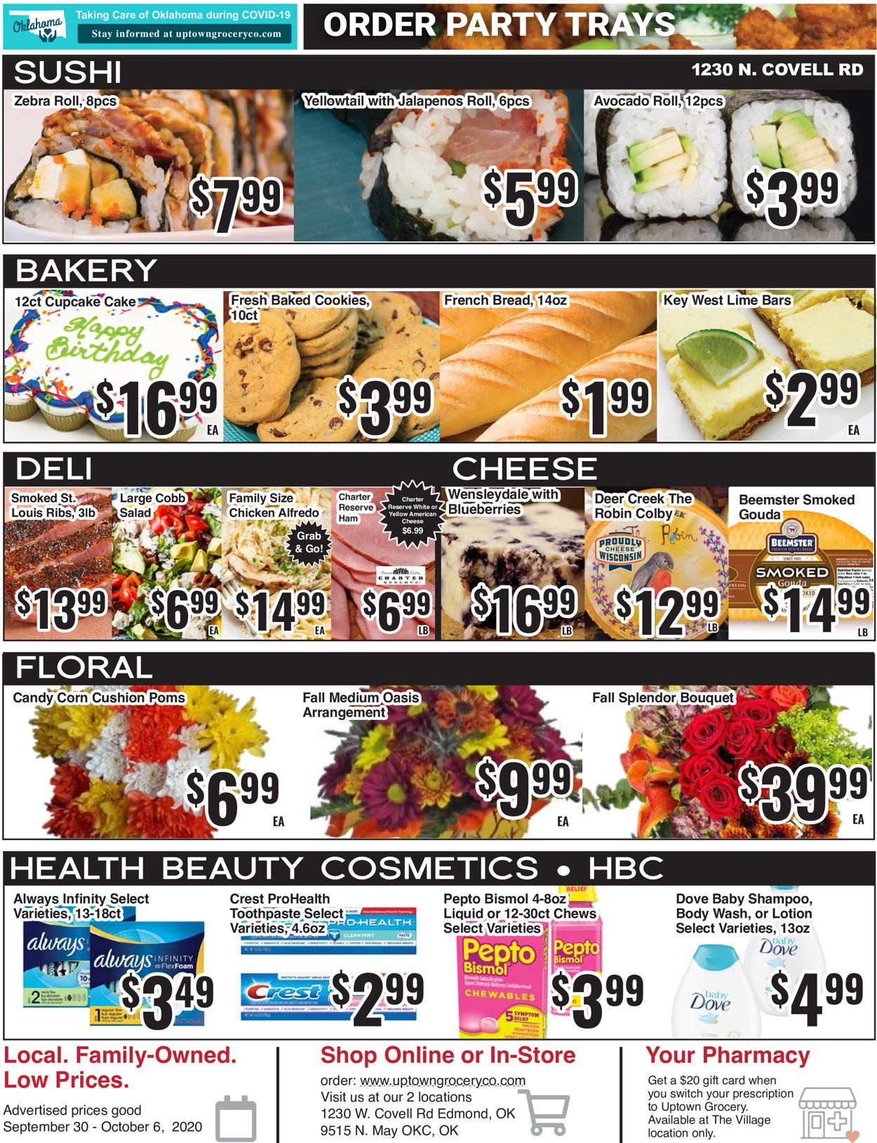 Catalogue Uptown Grocery Co. from 09/30/2020