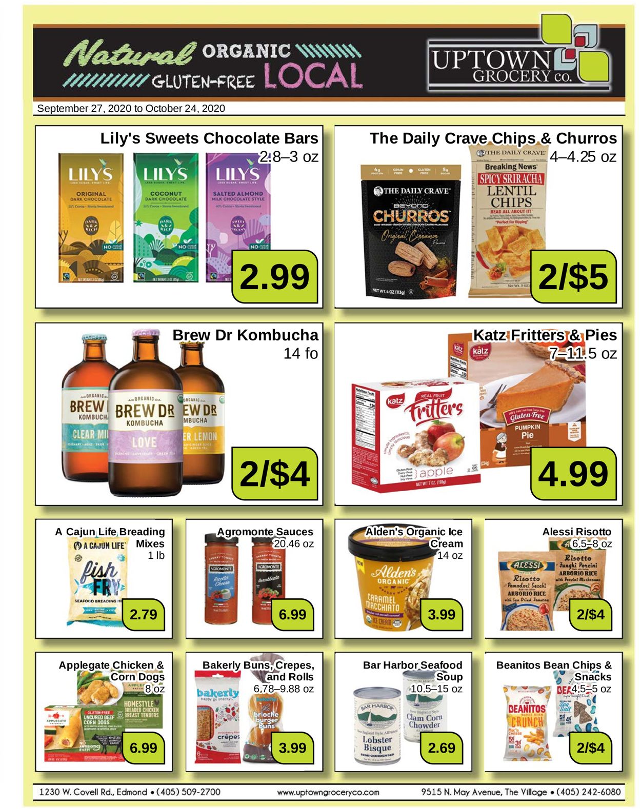 Catalogue Uptown Grocery Co. from 09/27/2020
