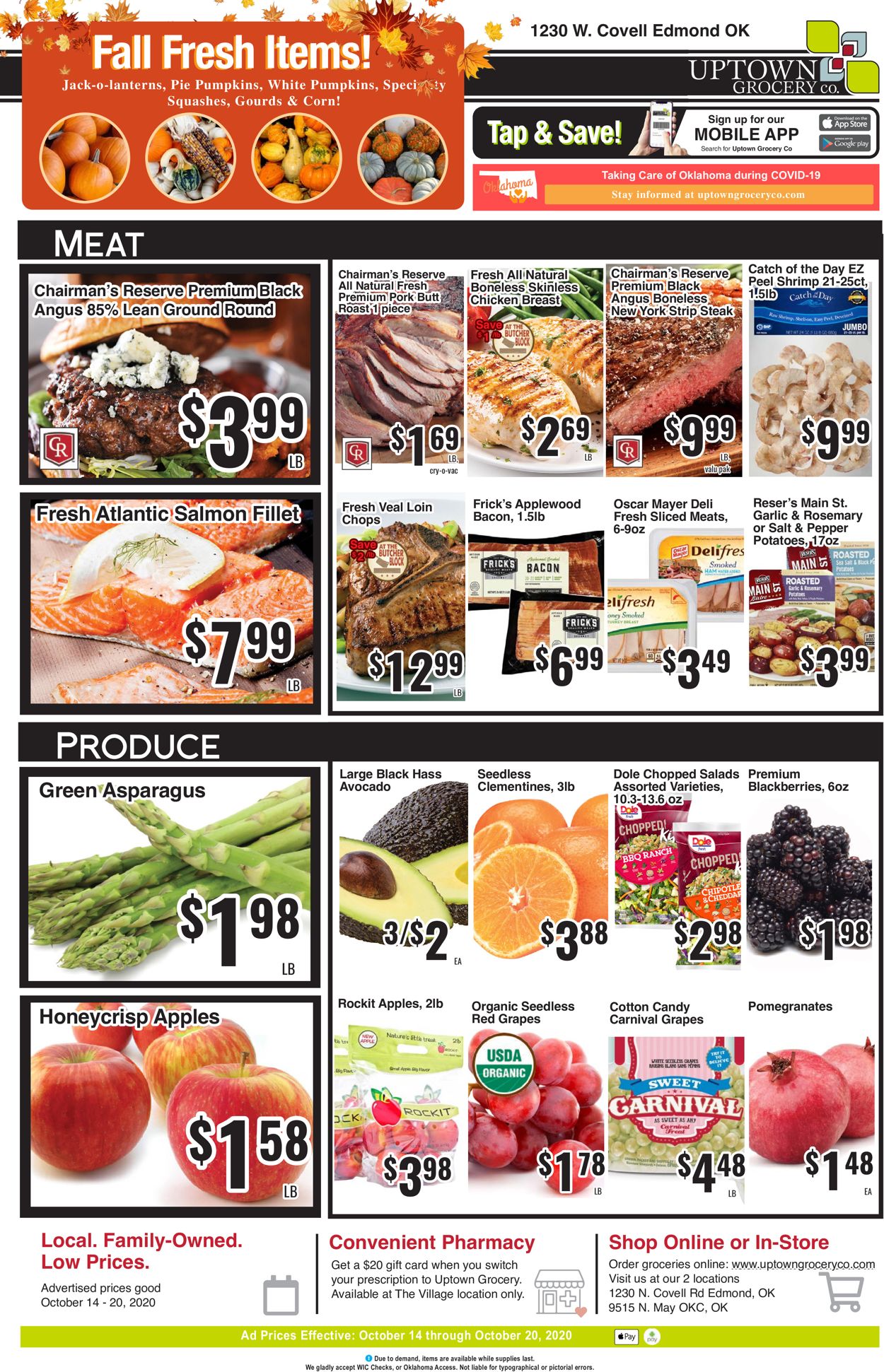 Catalogue Uptown Grocery Co. from 10/14/2020