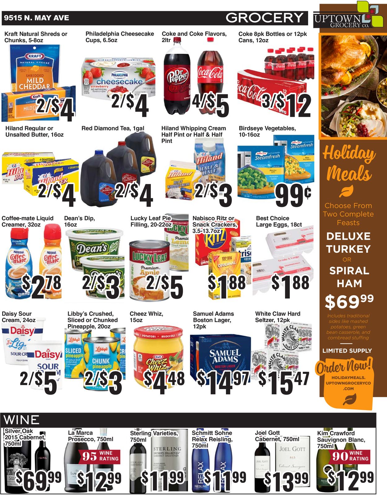 Catalogue Uptown Grocery Co. from 11/18/2020