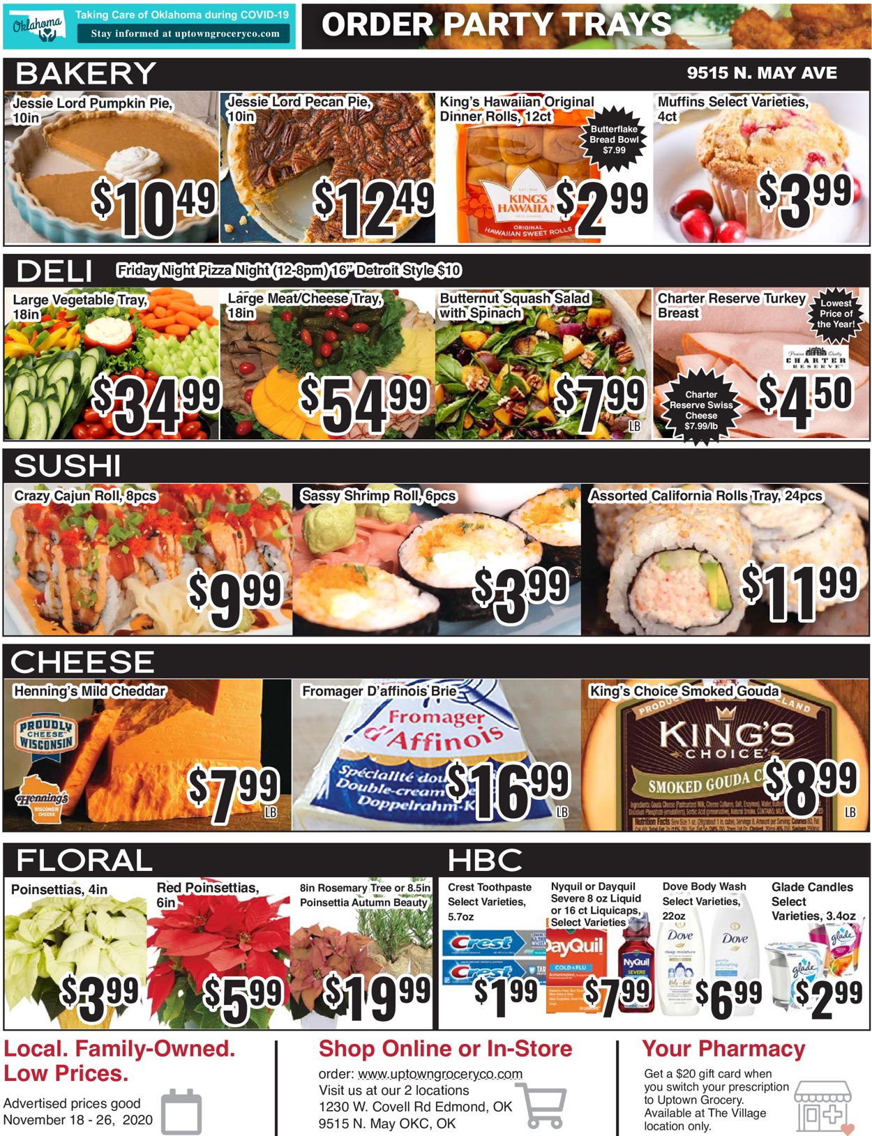 Catalogue Uptown Grocery Co. from 11/18/2020