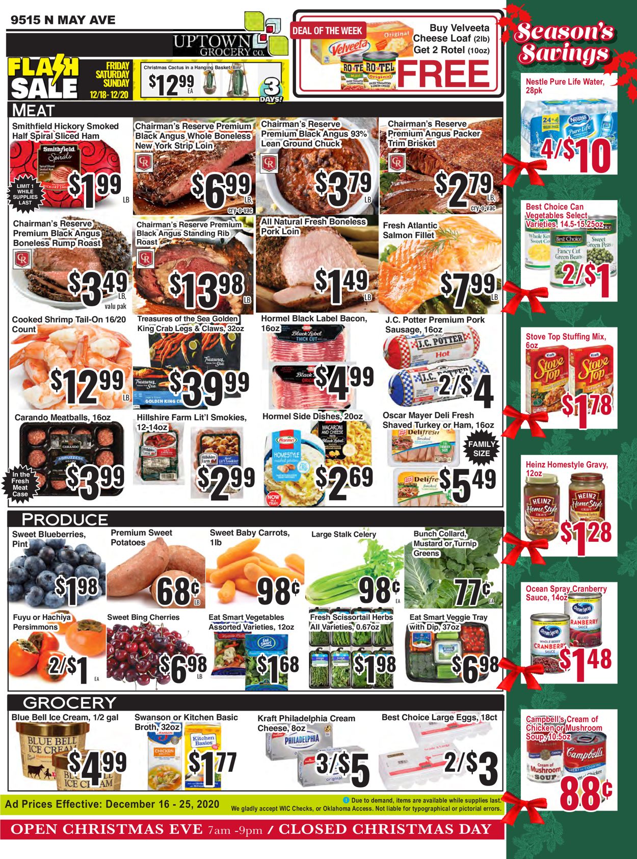Catalogue Uptown Grocery Co. from 12/16/2020