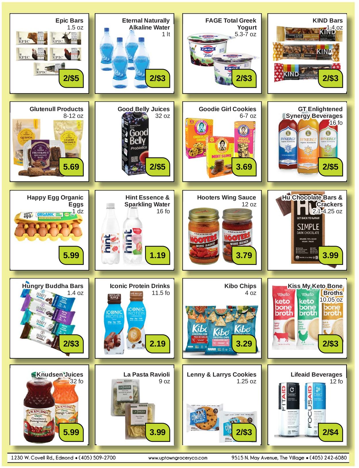 Catalogue Uptown Grocery Co. from 12/27/2021