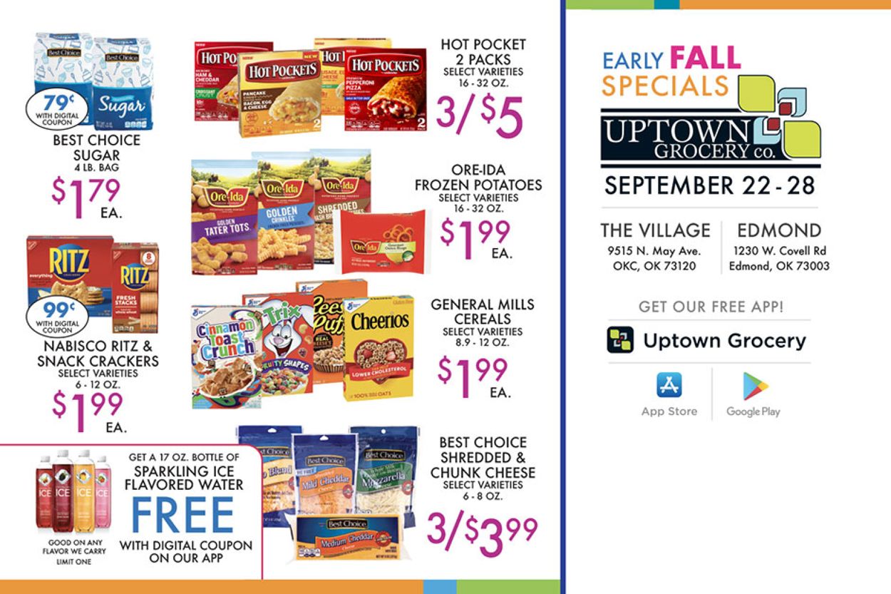Catalogue Uptown Grocery Co. from 09/22/2021