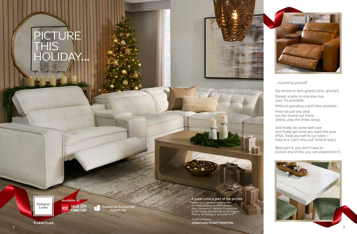 Catalogue Value City Furniture from 11/12/2024