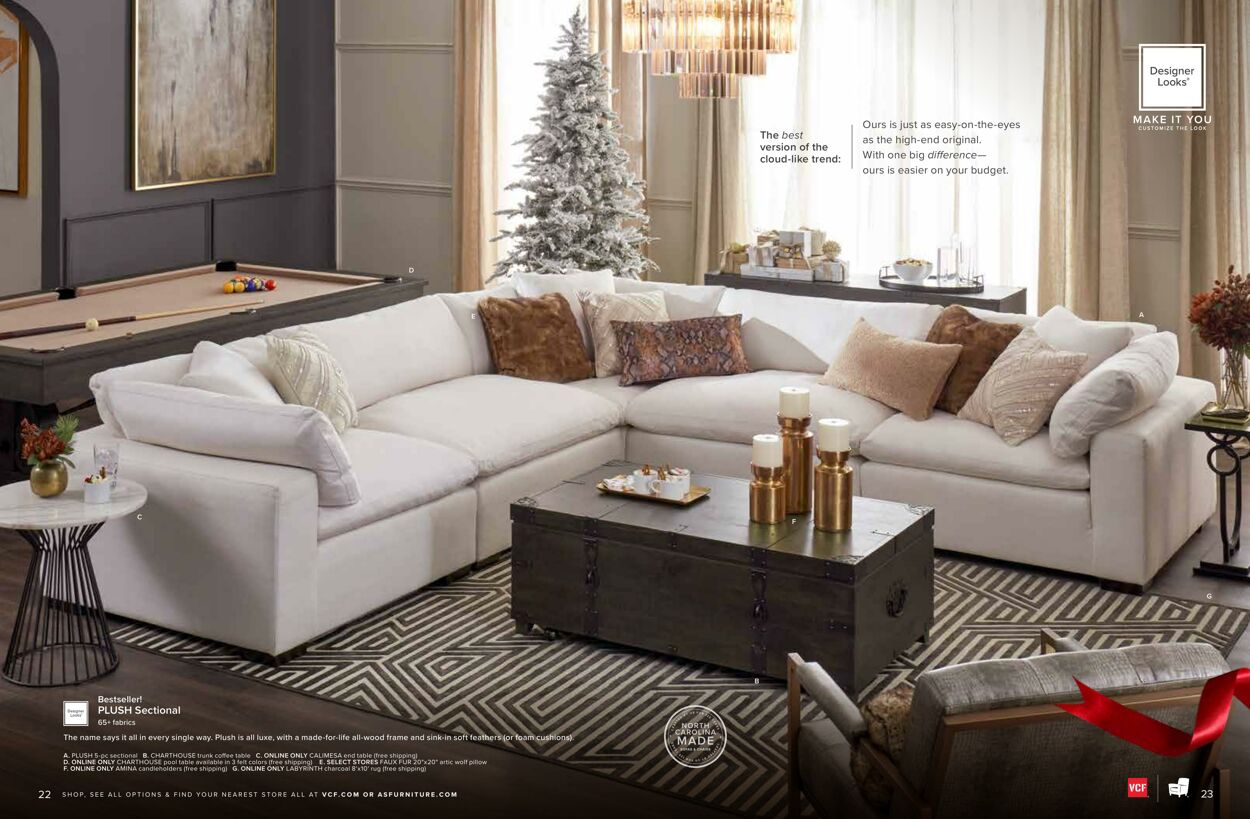 Catalogue Value City Furniture from 11/12/2024