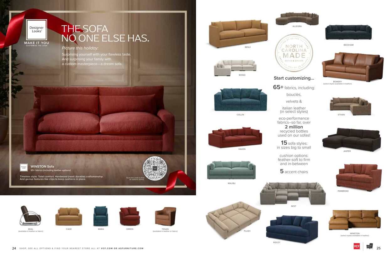 Catalogue Value City Furniture from 11/12/2024