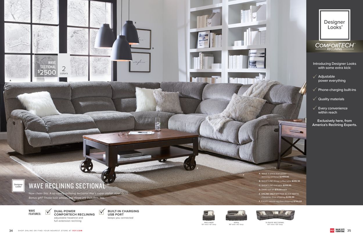 Catalogue Value City Furniture - Holiday Ad 2019 from 11/14/2019