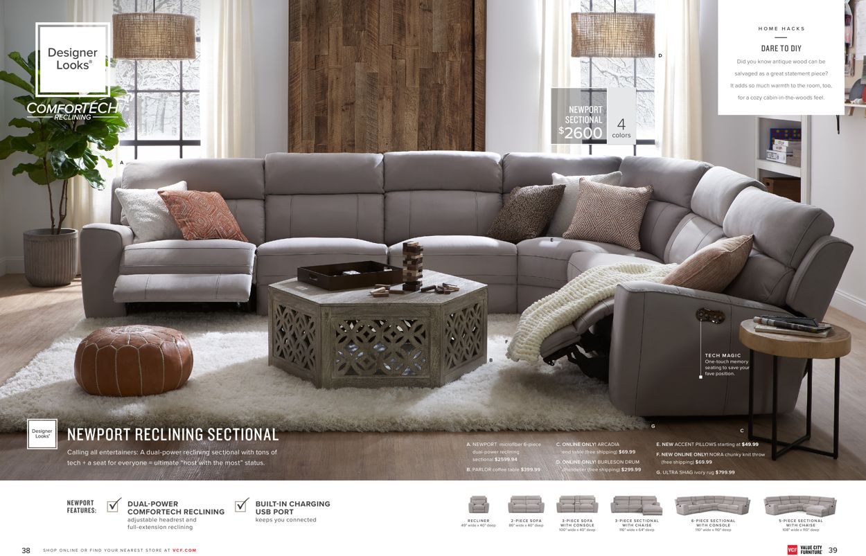 Catalogue Value City Furniture - Holiday Ad 2019 from 11/14/2019