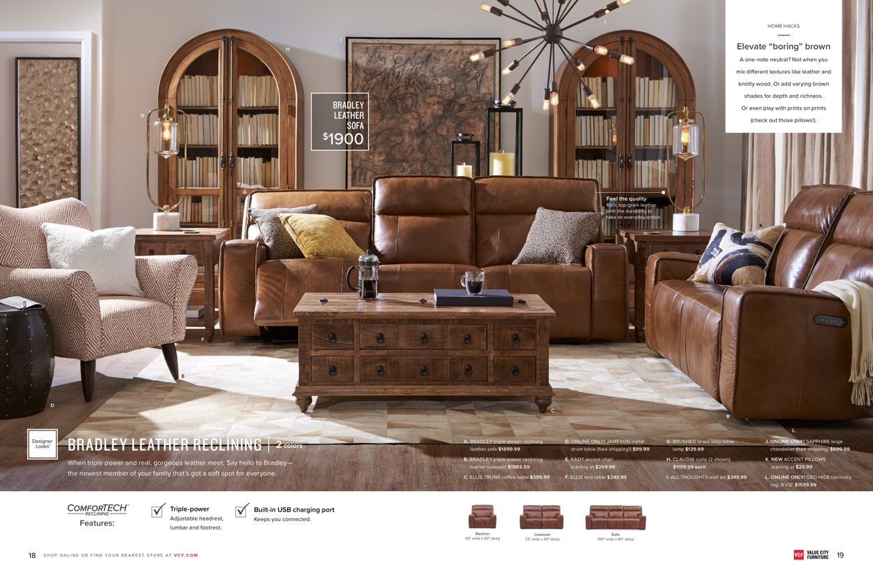 Catalogue Value City Furniture from 01/13/2020