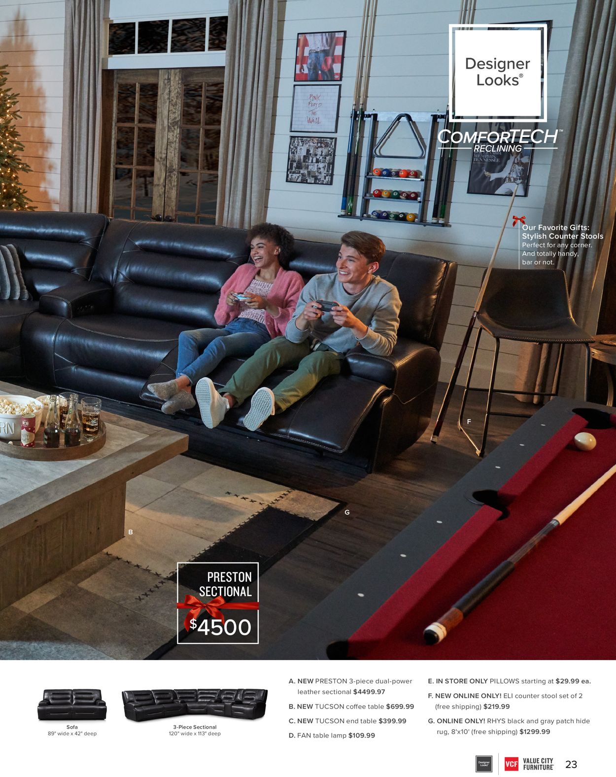 Catalogue Value City Furniture from 10/19/2020