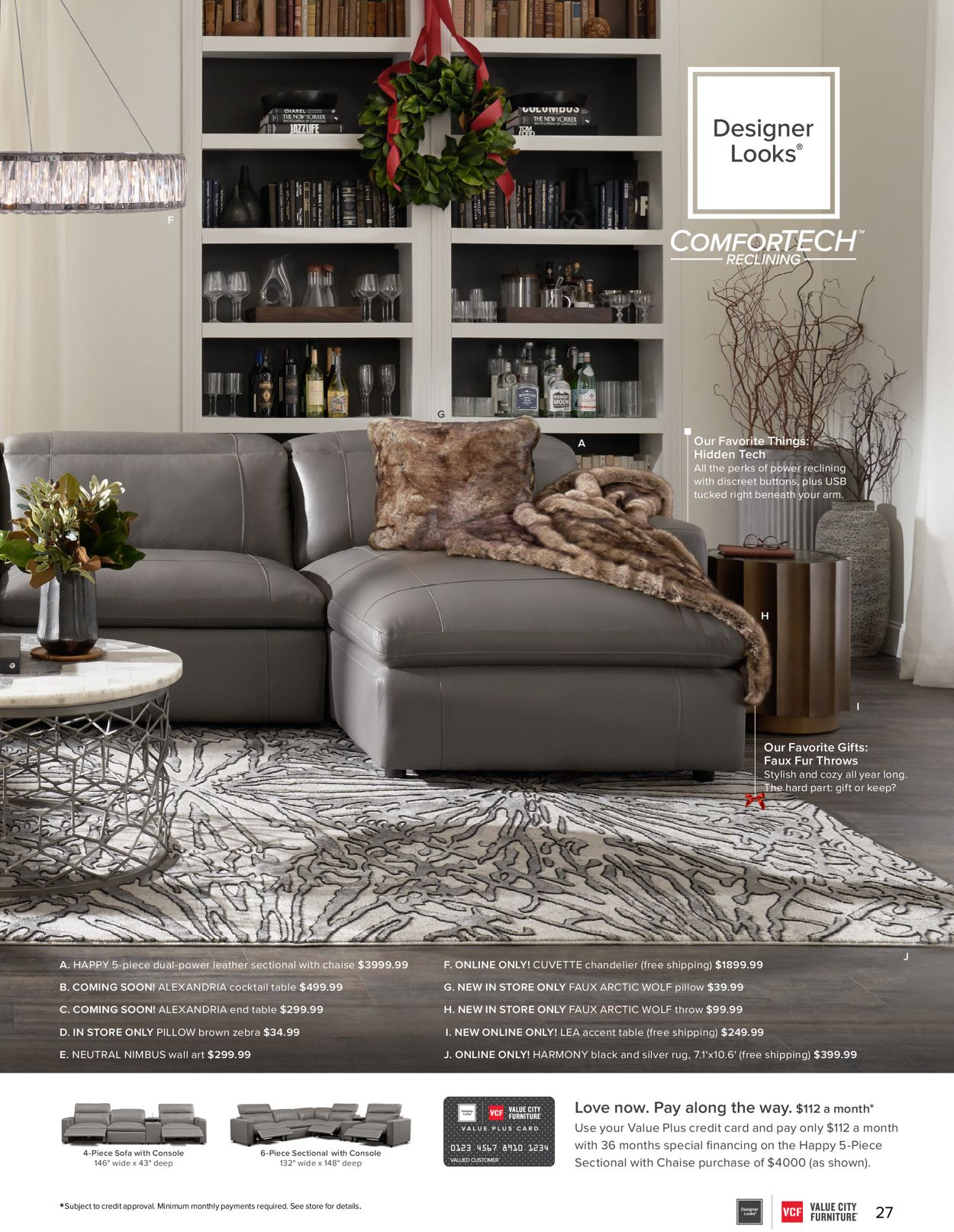 Catalogue Value City Furniture from 10/19/2020