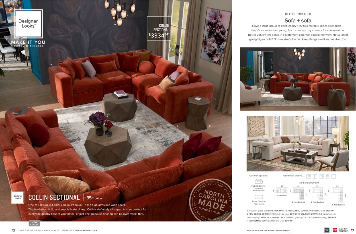 Catalogue Value City Furniture from 09/08/2021