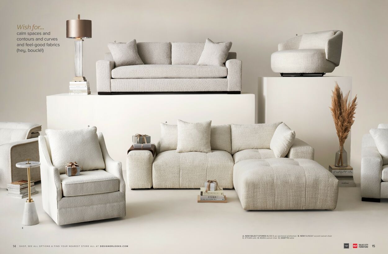 Catalogue Value City Furniture from 10/25/2022