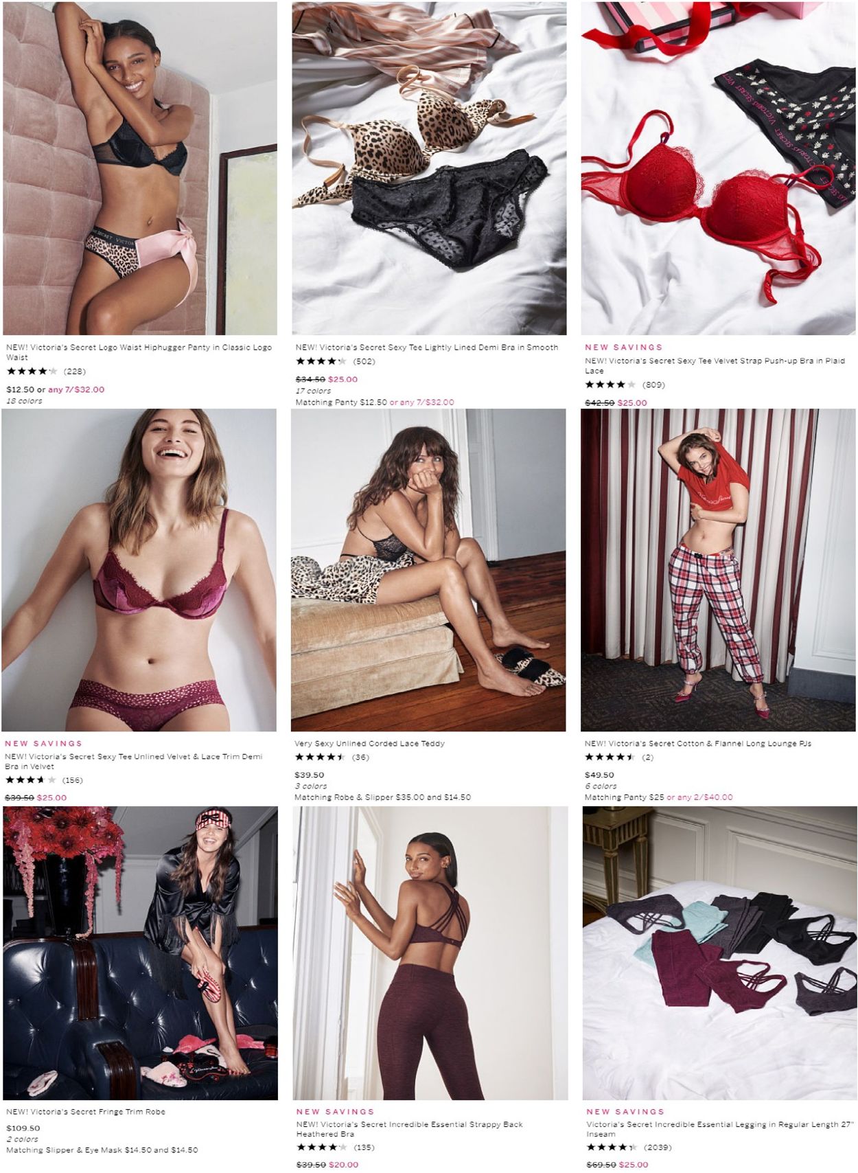 Catalogue Victoria's Secret Black Friday 2020 from 11/13/2020