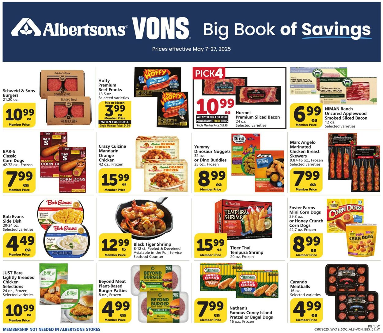 Catalogue Vons from 05/07/2025