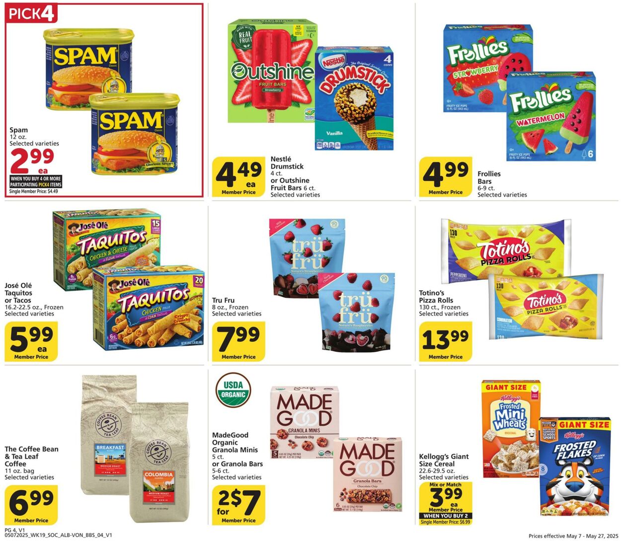 Catalogue Vons from 05/07/2025