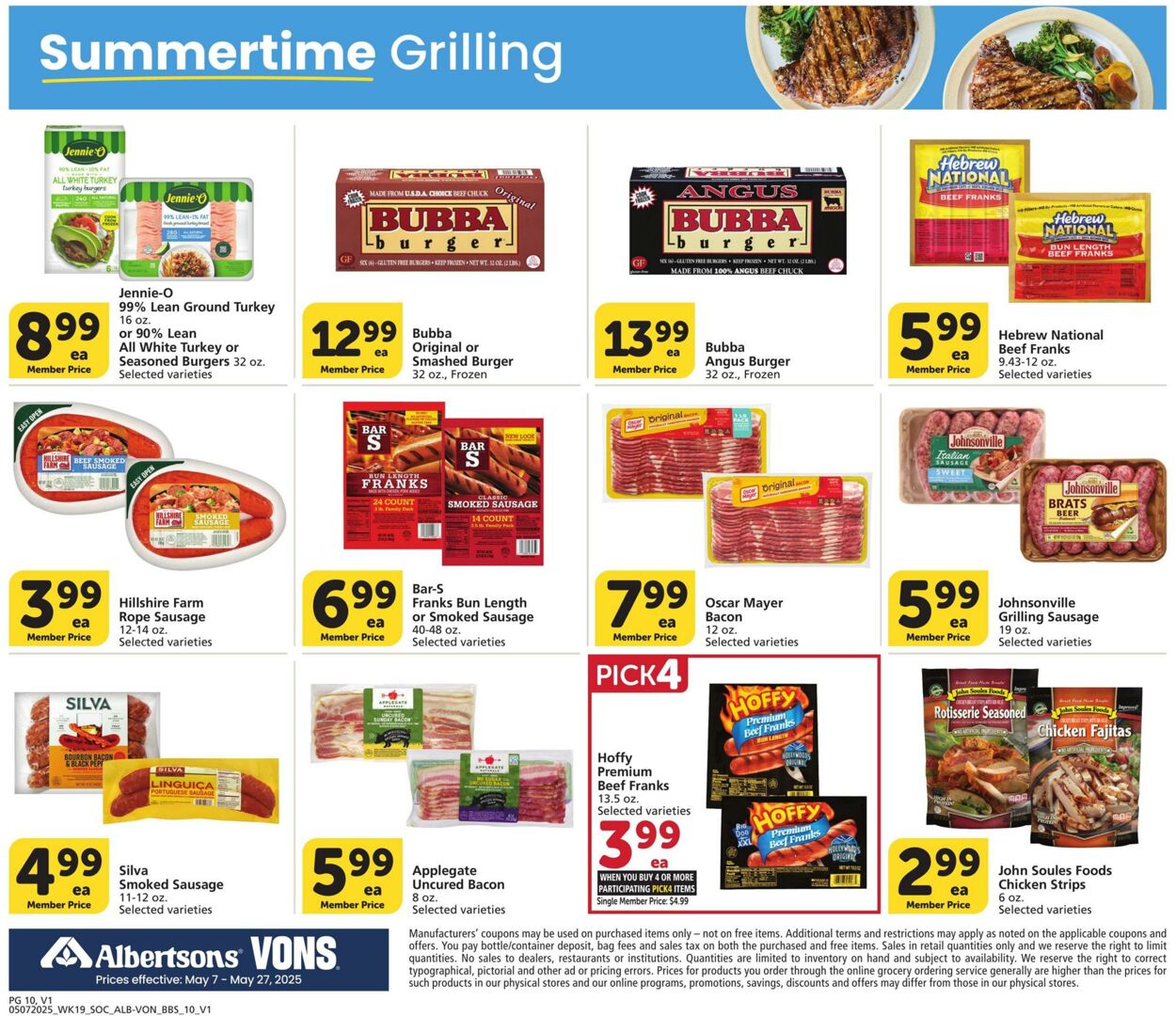 Catalogue Vons from 05/07/2025
