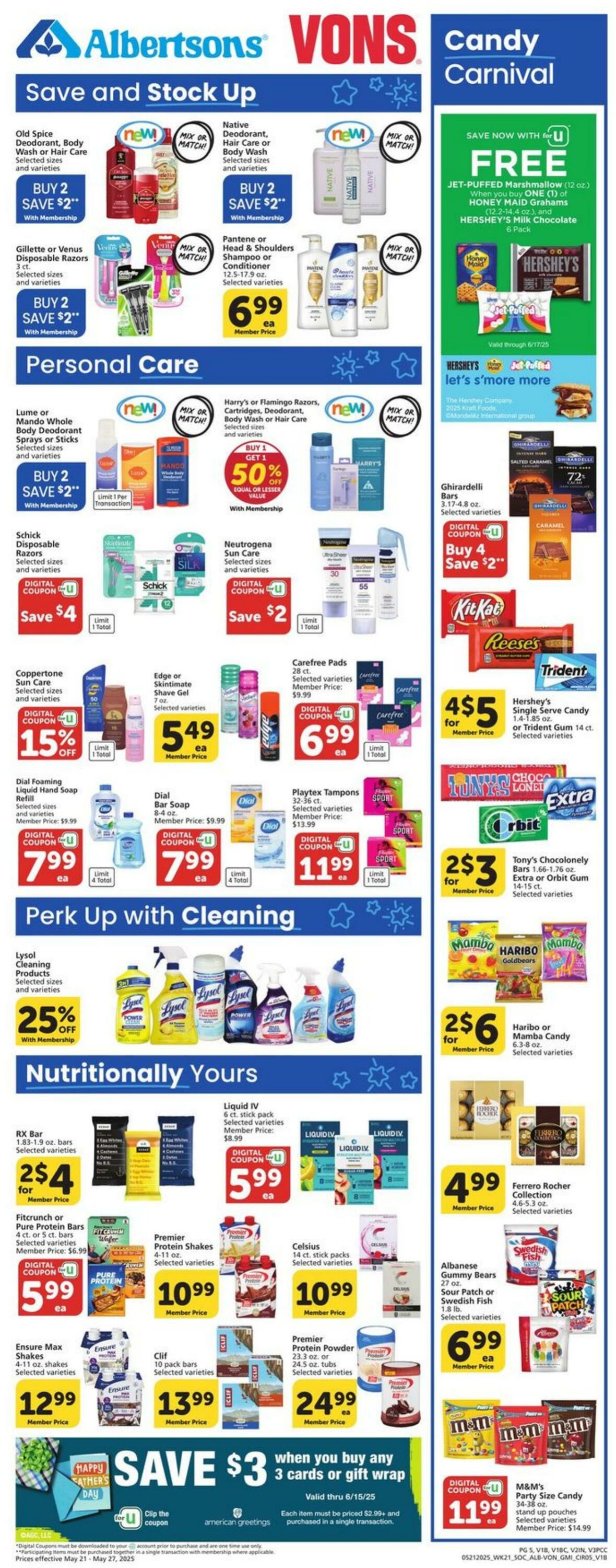 Catalogue Vons from 05/21/2025