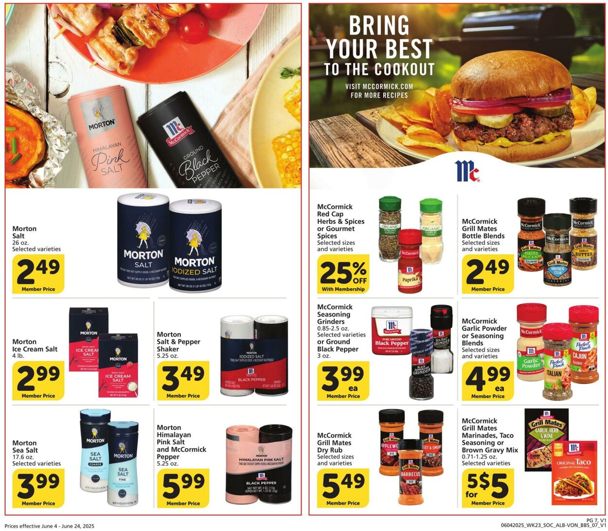 Catalogue Vons from 06/04/2025