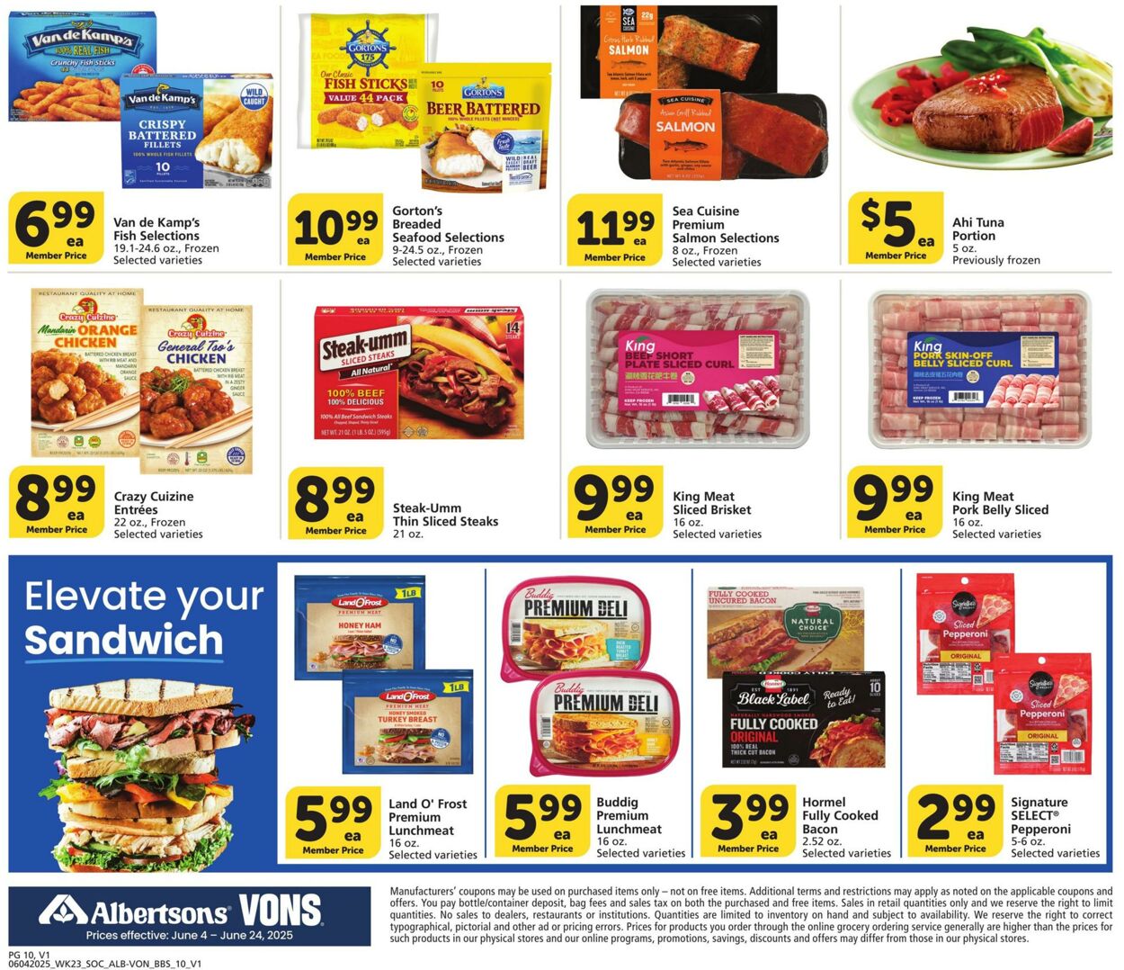 Catalogue Vons from 06/04/2025