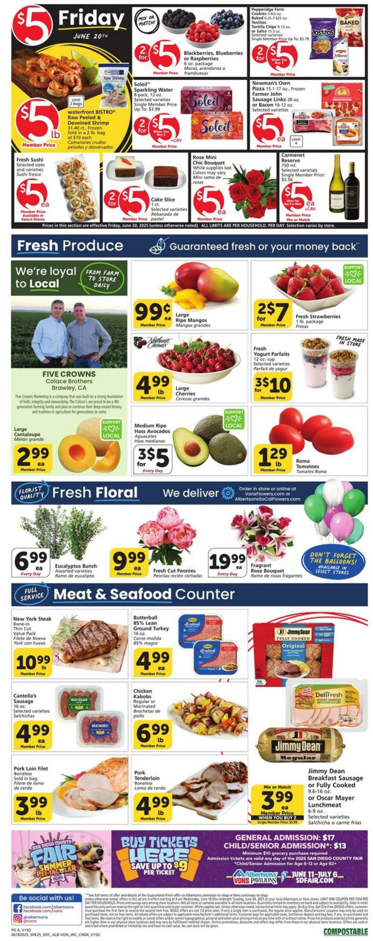 Catalogue Vons from 06/18/2025