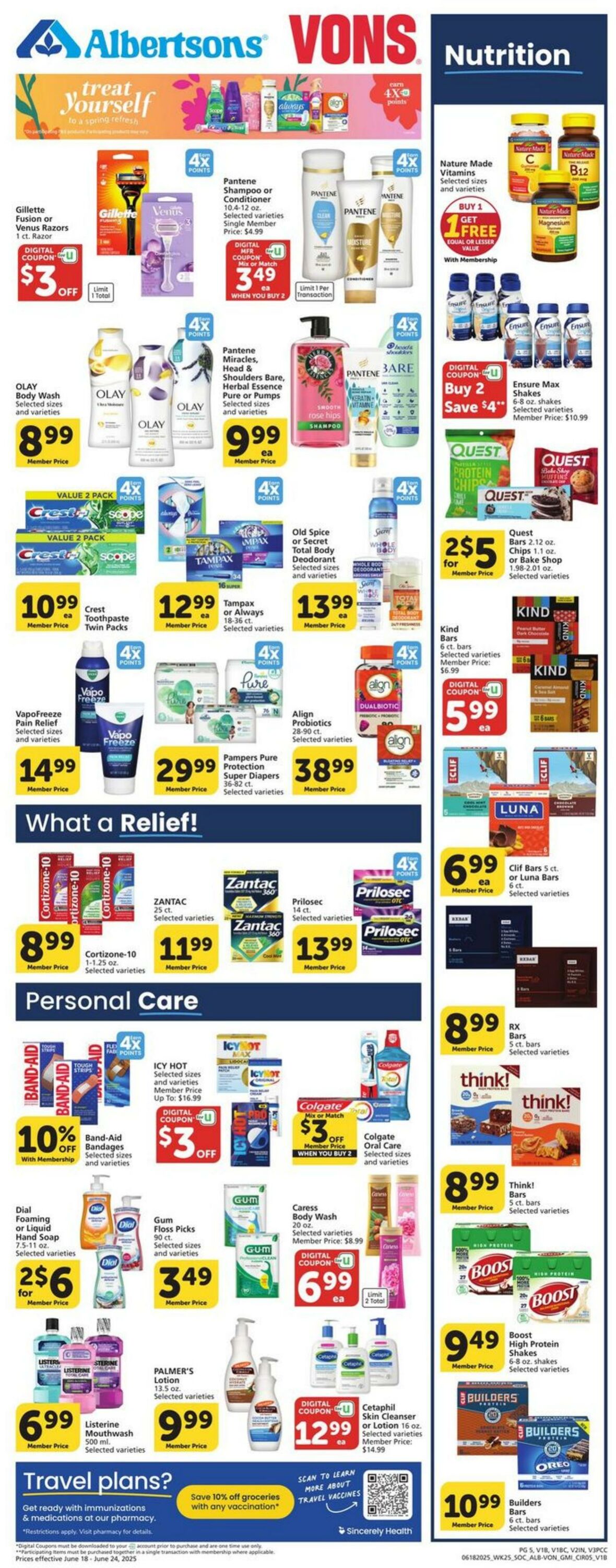 Catalogue Vons from 06/18/2025