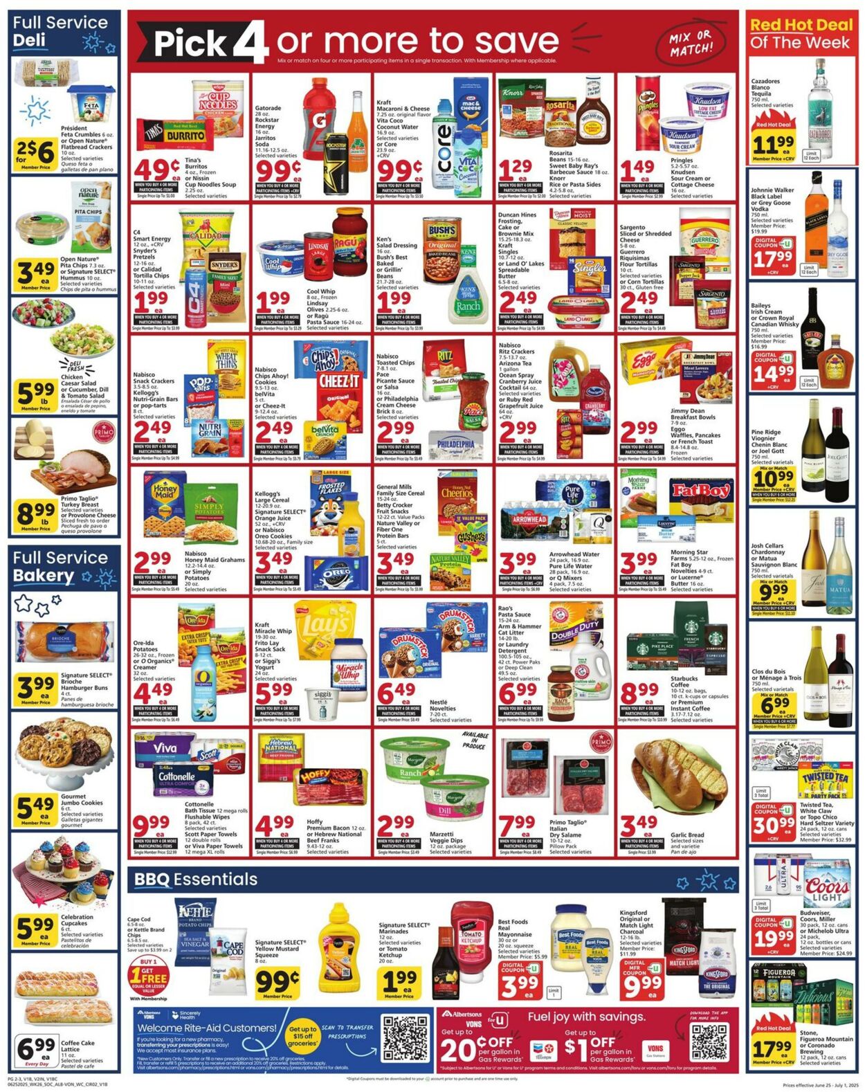 Catalogue Vons from 06/25/2025