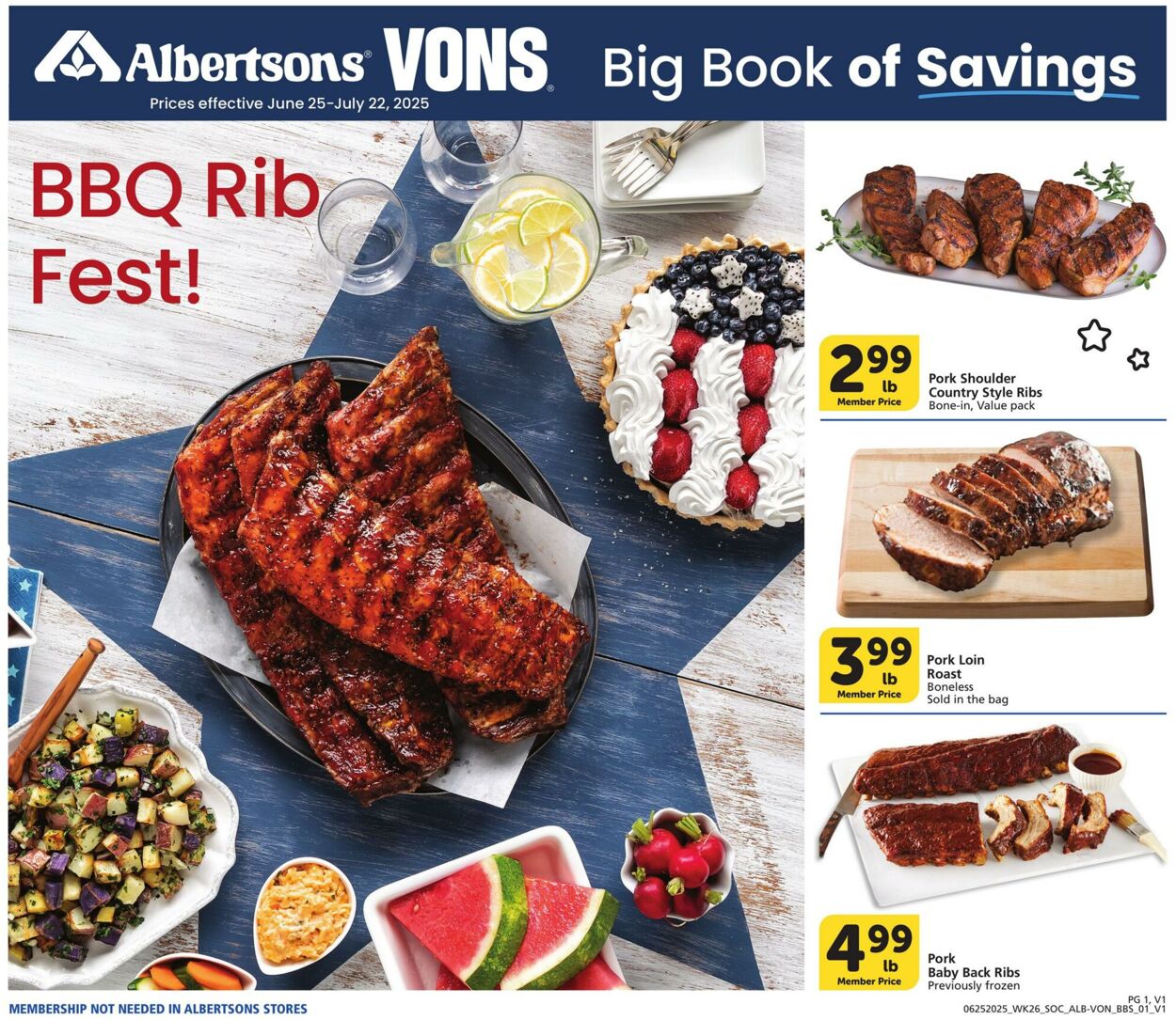 Catalogue Vons from 06/25/2025