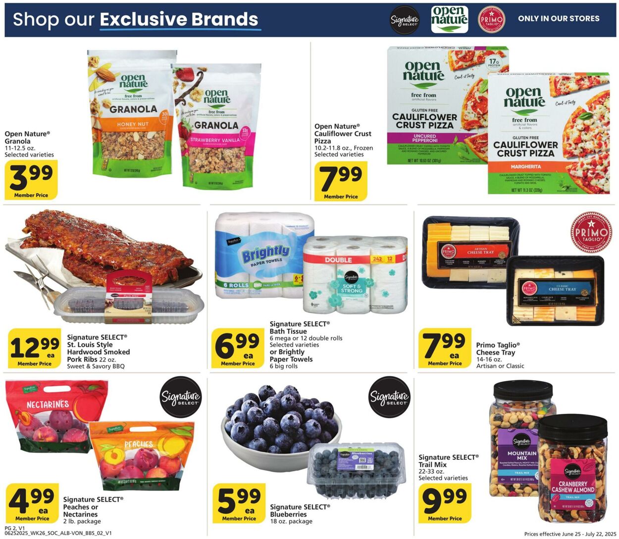 Catalogue Vons from 06/25/2025