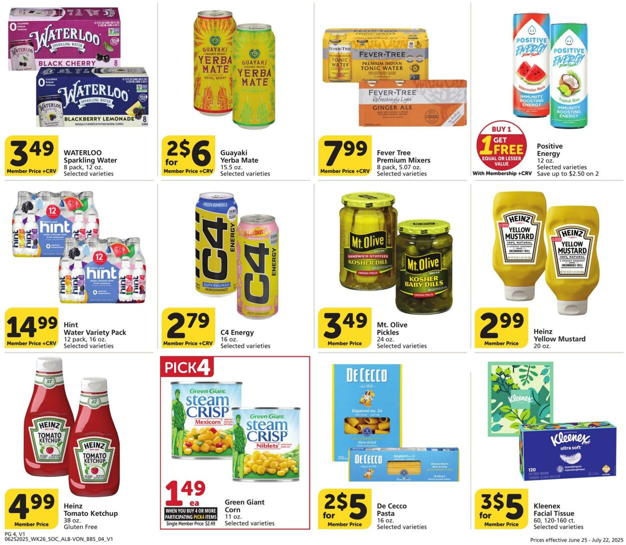 Catalogue Vons from 06/25/2025