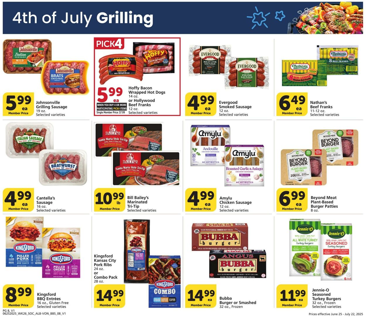 Catalogue Vons from 06/25/2025