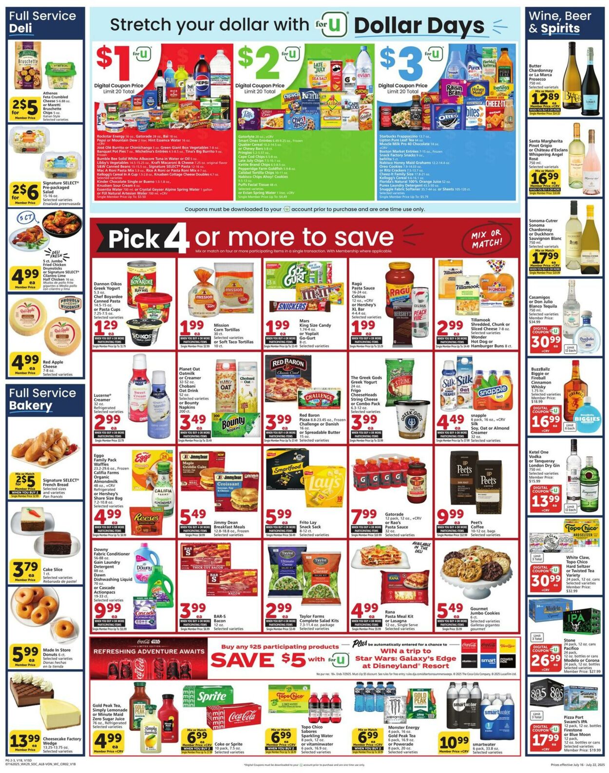 Catalogue Vons from 07/16/2025