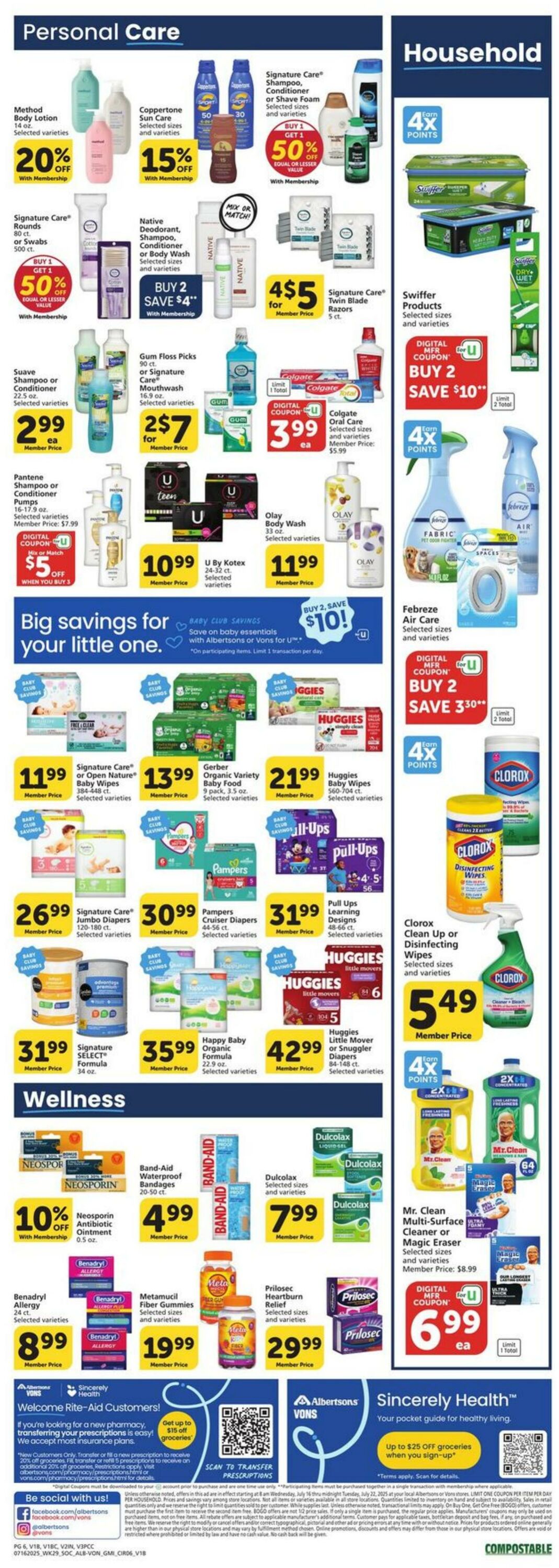 Catalogue Vons from 07/16/2025