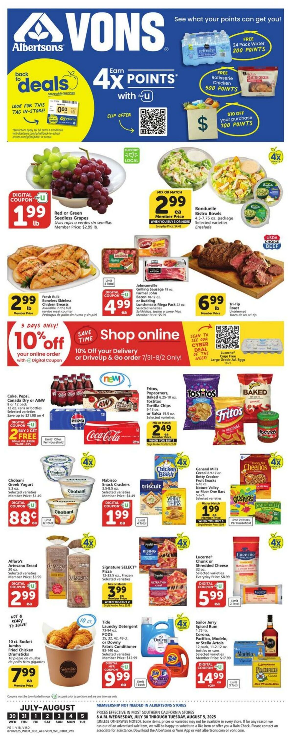 Catalogue Vons from 07/30/2025